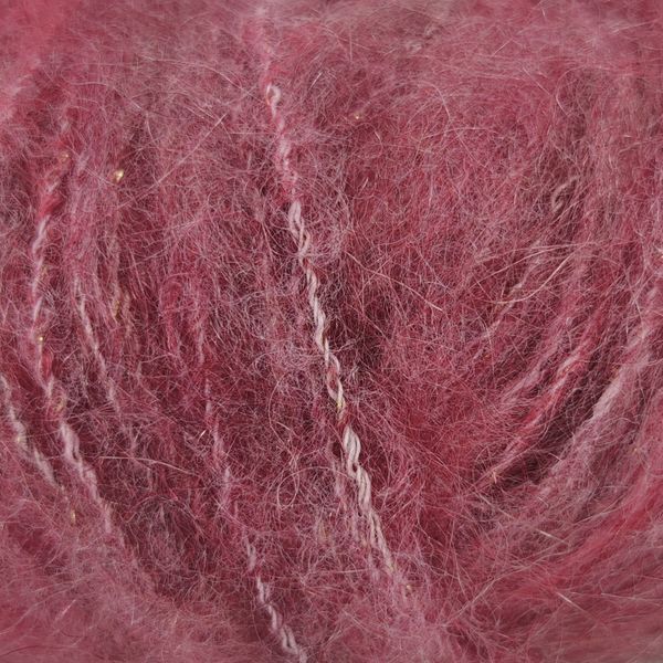 Пряжа Mohair Color/Мохер Колор, марсаловий 892, Mondial 4164 фото