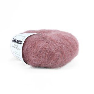 Пряжа Mohair Royal/Мохер Роял, фрезовий 14445, Lana Gatto 3776 фото