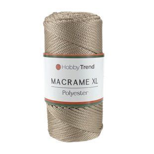 Пряжа Macrame XL/Макраме XL, тауп 2003/040, Hobby Trend 5572 фото