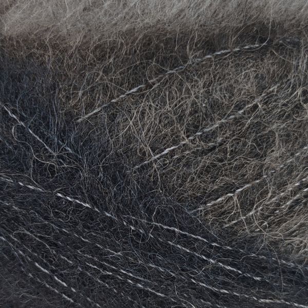 Пряжа Poema Alpaca/Поэма Альпака, черный-коричневый-бежевый-белый мультиколор 104, Laines du Nord, Laines du Nord 4924 фото