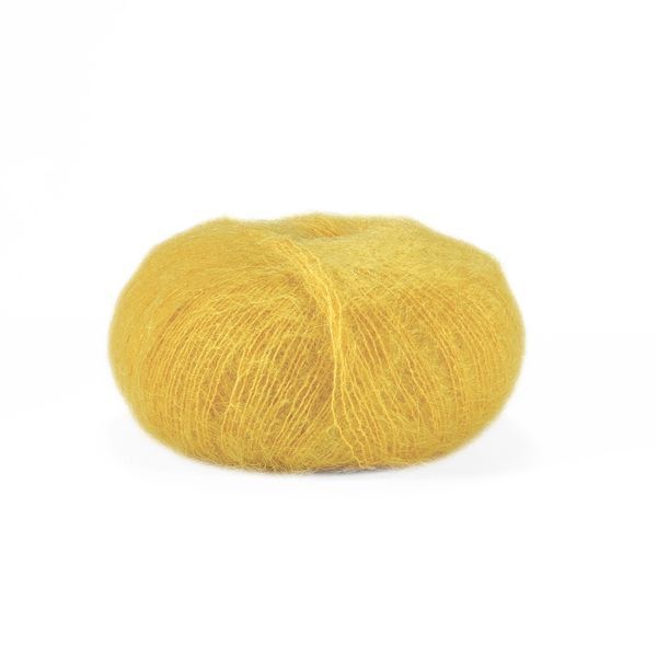 Пряжа Silk Mohair/Силк Мохер, медовый 14531, Lana Gatto 5266 фото