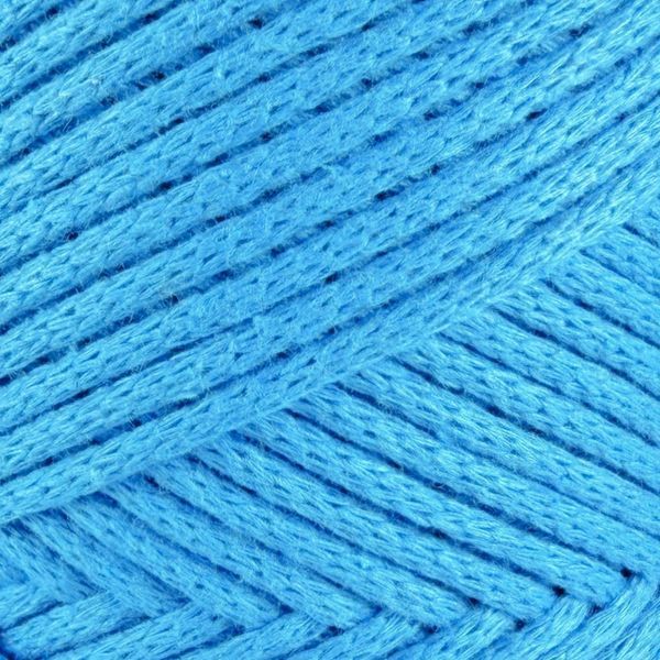 Пряжа Cotton Macrame/Котон Макраме, голубой 1001/231, Hobby Trend 5623 фото