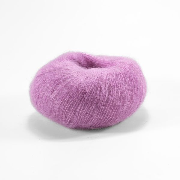 Пряжа Silk Mohair/Силк Мохер, фуксия 30484, Lana Gatto 1558 фото