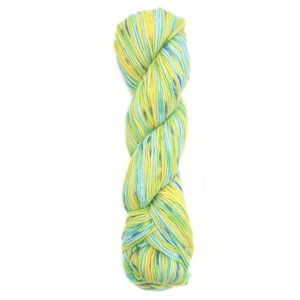 Пряжа Baby Cashmere/Бебі Кашемір, блакитний-жовтий-салатовий ВС008, Etrofil 185 фото