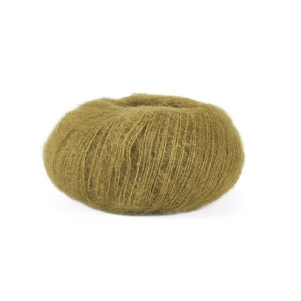 Пряжа Silk Mohair/Сілк Мохер, зелено-коричневий 30142, Lana Gatto 5268 фото
