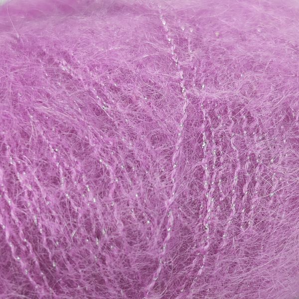 Пряжа Silk Mohair Lux/Сілк Мохер Люкс, фуксія 30484, Lana Gatto 1574 фото