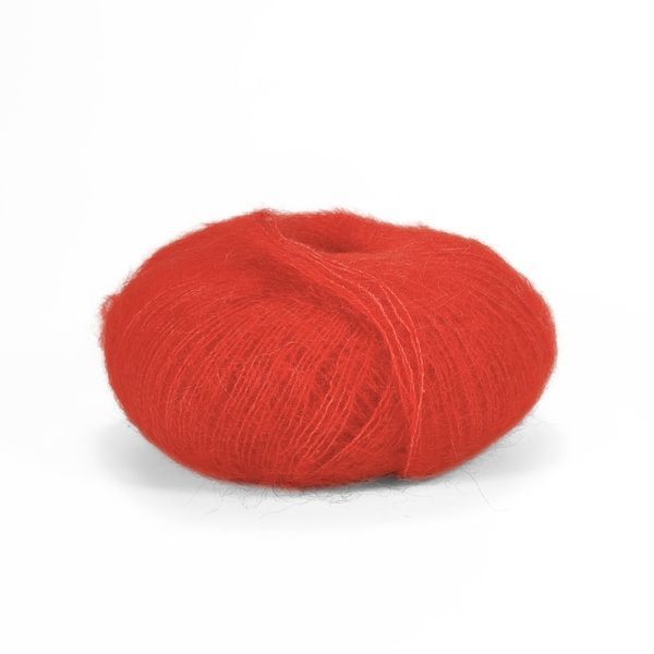 Пряжа Silk Mohair/Силк Мохер, красный 6024, Lana Gatto 3743 фото