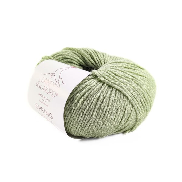 Пряжа Spring Wool/Спрінг Вулл, світло-фісташковий 6, Laines du Nord 2163 фото