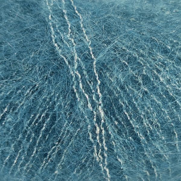 Пряжа Silk Mohair Lux/Сілк Мохер Люкс, морська хвиля 14527, Lana Gatto 5277 фото