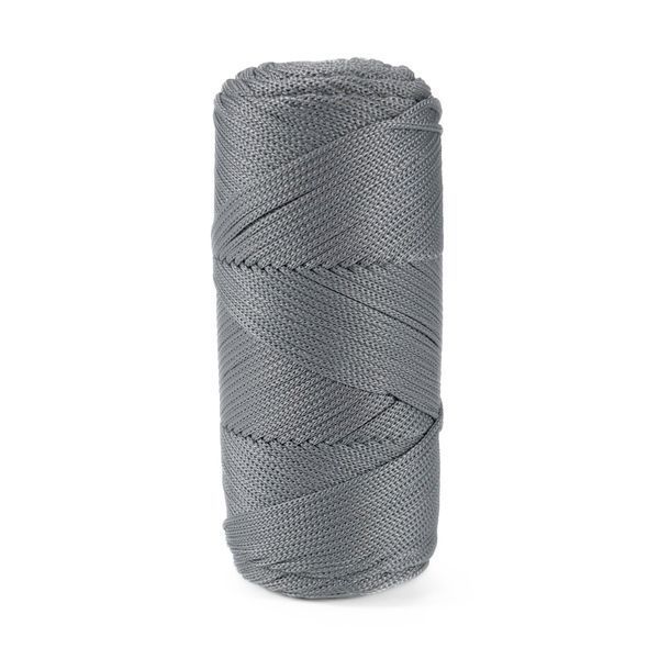 Macrame Yarn №4, grey 2002/064, Hobby Trend