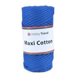 Пряжа Maxi Cotton/Максі Котон, синій 1005/240, Hobby Trend 5952 фото