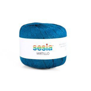 Пряжа Mirtillo/Миртилло, синий 2476, Sesia 5796 фото
