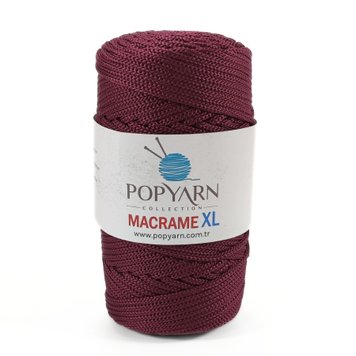 ПРЯЖА MACRAME XL/МАКРАМЕ XL, сливовый В-432 1358 фото