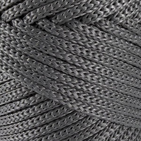 Пряжа Macrame №4/Макраме №4, темно-сірий 2002/067, Hobby Trend 5528 фото