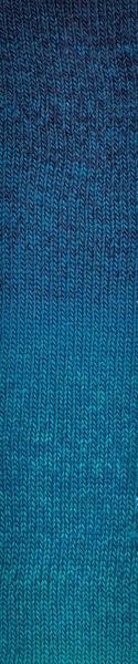 Пряжа Poema Cashmere/Поема Кашемір, блакитний-синій-темно-синій мультиколор 105, Laines du Nord 4933 фото