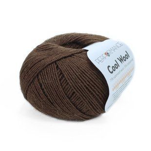 Пряжа Cool Wool/Кул Вул, темно-коричневый 227, Performance 3633 фото