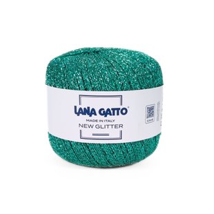 Пряжа New Glitter/Нью Гліттер, бірюзовий 30777, Lana Gatto 4023 фото