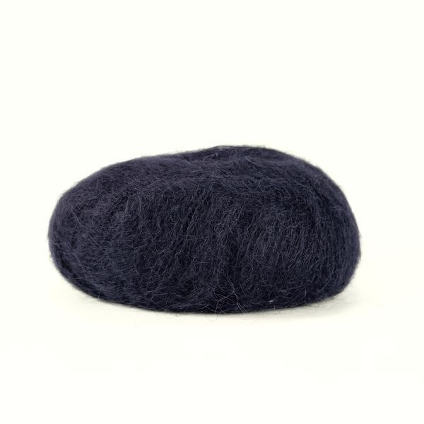 Пряжа Super Kid Mohair/Супер Кід Мохер, чорно-синій 2447 Campolmi 5673 фото