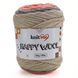 HAPPY WOOL/ХЕППІ ВУЛ, кремовий-світло сірий-лососевий-молочний HW15 1162 фото 1