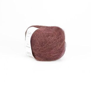 Пряжа Kid Silk Nuance/Кід Сілк Ньюанс, каштановий 35, Laines du Nord 6030 фото