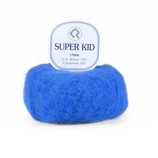 Пряжа Super Kid Mohair/Супер Кід Мохер, електричний синій 2449 Campolmi 5674 фото