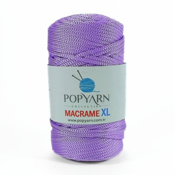 ПРЯЖА MACRAME XL/МАКРАМЕ XL, бузковий В-437 1361 фото