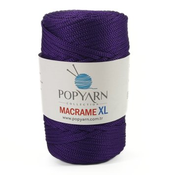 ПРЯЖА MACRAME XL/МАКРАМЕ XL, фіолетовий В-438 1362 фото