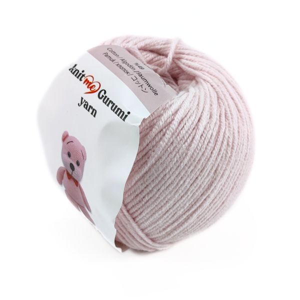 ПРЯЖА GURUMI YARN/ГУРУМІ ЯРН, ніжно-рожевий КА4004 1132 фото