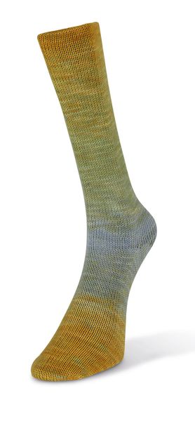 Пряжа WaterColor Sock/Ватерколор Сок, горчичный-салатовый 203, Laines du Nord 2372 фото