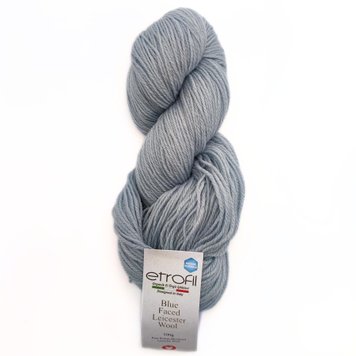 ПРЯЖА BLUE FACED LEICESTER WOOL/БЛЮ ФЕЙС ЛЕЙСТЕР ВУЛ, сіро-блакитний Pale Grey 75180 26 фото