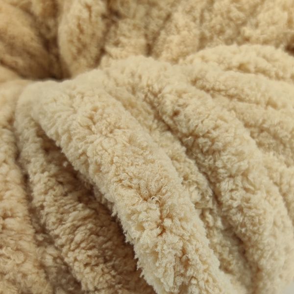 ПРЯЖА CHUNKY BLANKET/ЧАНКИ БЛАНКЕТ, золотистый беж PL091 1452 фото