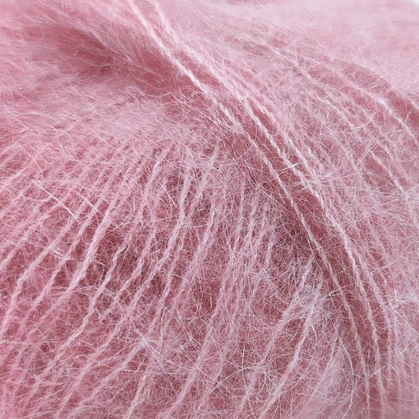 Пряжа Silk Mohair/Сілк Мохер, фламінго 7259, Lana Gatto 3738 фото