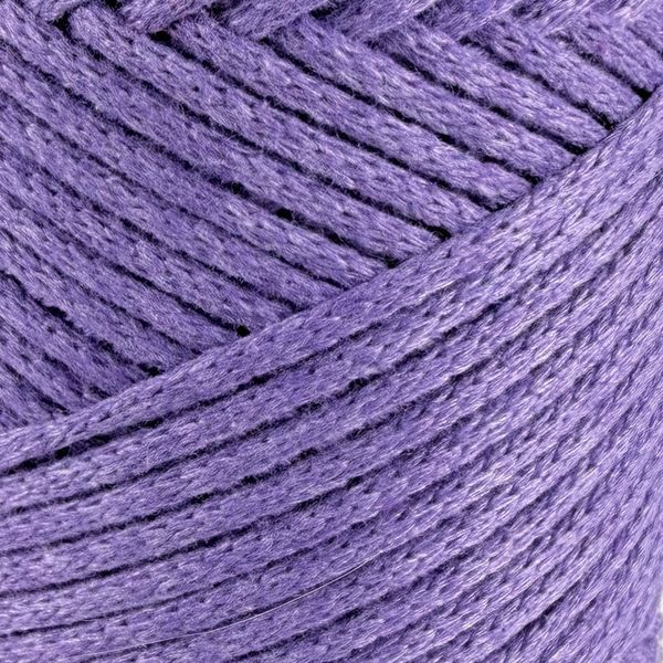 Пряжа Cotton Macrame/Котон Макраме, фиолетовый 1001/160, Hobby Trend 5640 фото
