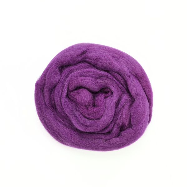 ПРЯЖА CECE FELTING WOOL/КЕСЕ ФЕЛТИНГ ВУЛ, фиолетовый 70680 102 фото