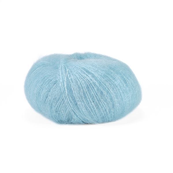 Пряжа Silk Mohair/Сілк Мохер, блакитна крига 30796, Lana Gatto 4027 фото