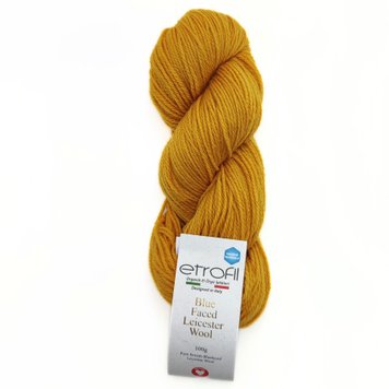 ПРЯЖА BLUE FACED LEICESTER WOOL/БЛЮ ФЕЙС ЛЕЙСТЕР ВУЛ, гірчичний Mustard 72131 35 фото