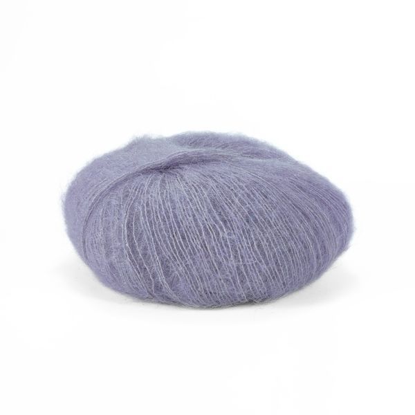 Пряжа Silk Mohair/Сілк Мохер, темний лілово-сірий 9380, Lana Gatto 3745 фото