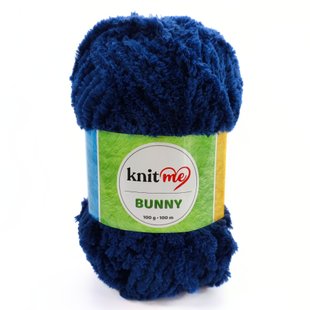 Пряжа Bunny/Банні, синій 995, Knit Me 912 фото