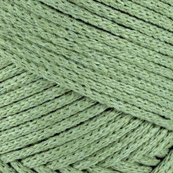 Пряжа Cotton Macrame/Котон Макраме, зеленый 1001/171, Hobby Trend 5643 фото