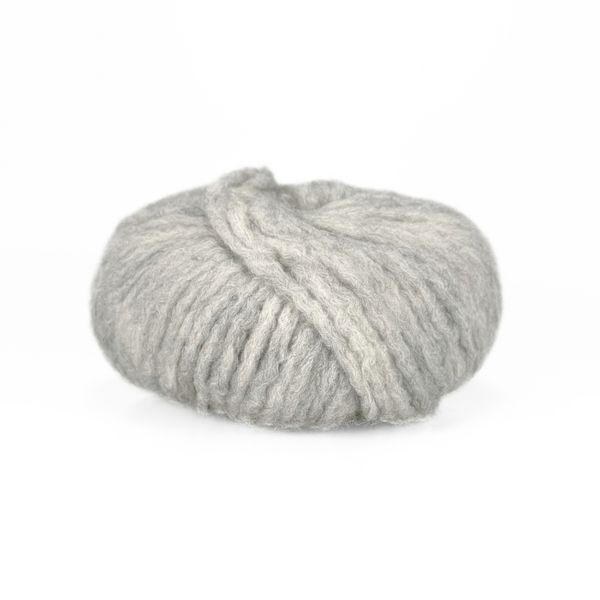 Пряжа Soffio Cashmere/Соффіо Кашемір, світло-сірий 002, Laines du Nord 6092 фото